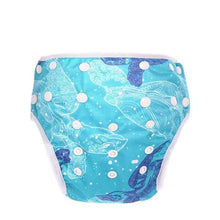 Load image into Gallery viewer, Baby Reusable Swimming Diapers Cartoon Swimwear Children Adjustable Summer Nappy Pants Diaper for Babies