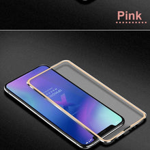 Load image into Gallery viewer, 10D Curved Edge Aluminum Alloy Tempered Glass for iPhone X XS MAX 11 12 Pro Max mini 6 6S 7 8 Plus Full Cover Screen Protector Titanium Alloy Metal Edge Full Coverage Front Tempered Glass Screen Protector for iPhone