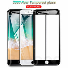 Load image into Gallery viewer, 9D Curved Edge Tempered Glass On For iPhone 7 8 6 6S Plus SE Glass Screen Protector on iphone8 iphone7plus iphone8plus Film Case Tempered Glass Screen Protector