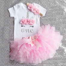Load image into Gallery viewer, Unicorn tutu dresses for Newborn Baby girl and 1st Birthday Outfits for baby Girls In Luxury Modern New Baby Design