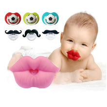 Load image into Gallery viewer, Baby Pacifier Nipple Soother Joke Prank Toddler Nipple Teether Newborn Pacifier Clips For Baby and Kids