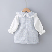 Load image into Gallery viewer, New Spring Baby Girls Sweet Bow Brim Princess Dress Kids Baby Girls Clothes For Kids Between 1-3Years