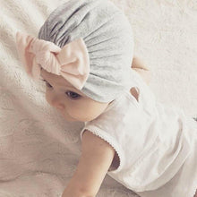 Load image into Gallery viewer, Elegant Flower Baby Hat Toddler Turban Head wraps Kids Bonnet Hat Newborn Baby Hat For Baby Girls