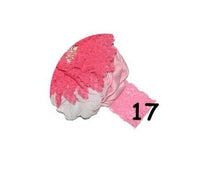 Load image into Gallery viewer, Luxury Modern Handmade Flower Headband Newborn Infant Pearl Flowers With Lace wide Headbands Bebes Hair Accessories Bow