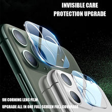 Load image into Gallery viewer, 3PCS Camera Lens Screen Protector for iPhone 11 12 Pro Max 13 Mini Camera Glass for iPhone XR XS X 7 8 Plus 6 6S SE 2020 Glass Lens Scratch Resistant Tempered Glass