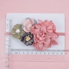 Load image into Gallery viewer, Luxury Modern Handmade Headwear Cute Baby Girls Headbands Accessories Flower Band for Newborns Toddler Infants Fashion Bow for Girls