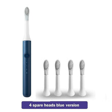 Load image into Gallery viewer, Sonic Toothbrush Electric Powerful Optional Modes Cleaning Travel Toothbrushes With Brush Heads for Adults Random Color Perfect Teethbrush
