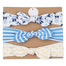 Load image into Gallery viewer, Modern Mother & Daughter Rabbit Ears Bow Hair Bands Cloth Headband Bowknot Headwear Bow