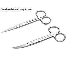 Load image into Gallery viewer, Animal Veterinary Vet Medical Stainless Steel Surgical Scissors Straight curved Tip Scissors Farming Tools