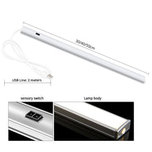 Load image into Gallery viewer, STEVVEX USB Powered Smart LED Kitchen Light with Hand Sweep Sensor Lamp High Brightness Back light for Cabinet Wardrobes Drawer .