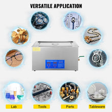 Load image into Gallery viewer, VEVOR 1.3L 2L 3L 6L 10L 15L 22L 30L Ultrasonic Cleaner Lave-Dishes Portable Washing Machine Diswasher Ultrasound Home Appliances