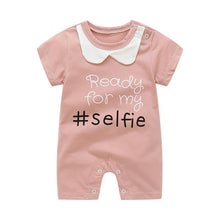 Load image into Gallery viewer, Summer Short Sleeved Girls Dress Baby Romper Cotton Newborn Body Suit Baby Pajama Boys Rompers