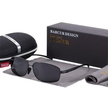 Load image into Gallery viewer, Luxury Elegent Rectangle Polarized Sunglasses Photochromic Driving Glasses For Men and Boys With UV400 Protection