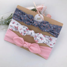Load image into Gallery viewer, Baby Headband Flower Print Hair Wear for Newborn Baby Girl Headband for Little Girl Headbands Children Bow