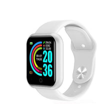 Load image into Gallery viewer, Bluetooth Smart Watches Men Waterproof Sport Fitness Tracker Smart Bracelet Blood Pressure Heart Rate Monitor Y68 Smartwatch For Men's and Boys