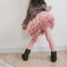 Load image into Gallery viewer, New Modern Baby Girls Leggings Toddler Girl Fall Clothes Pants Ballet Trousers for Kids Winter Warm Comfortable Leggings with Skirt