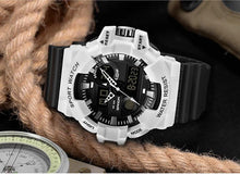 Load image into Gallery viewer, Sport Men Watches White G style Watch In LED Digital Style Waterproof 30M Casual Luxury Elegant Style Relogios masculino
