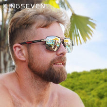 Load image into Gallery viewer, Luxury High Quality Modern Aluminum Men's Sunglasses Polarized Lens Brand Design Temples Sun glasses Mirror Glasses Oculos de sol With UV400 Protection
