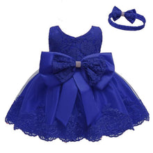 Load image into Gallery viewer, Luxury Modern Baby Girl Christmas Dress Newborn Baby Girls Bow Dresses For Baby 1st Year Birthday Party