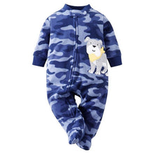 Load image into Gallery viewer, Modern Cartoon Unicorn Baby Girl Jumpsuit Footies Romper For Newborn Boy and Girls In Trend Design