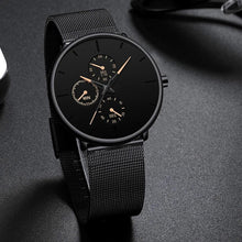 Load image into Gallery viewer, Relogio Masculino Unisex Woman and Men Quartz Watch In Casual Slim Mesh Style Designer Sport Watch