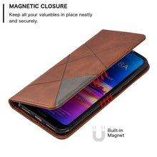 Load image into Gallery viewer, Huawei Y6 2019 Case Magnetic Leather Slim Case na for Huawei Y6 2019 Y 6 Pro Prime 2018 Y6P Y6S Flip Stand Business Phone Cover
