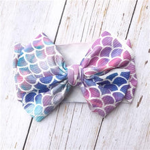 Load image into Gallery viewer, Luxury Modern printed Baby Girls Bow Hairband Turban Knot Headband Girl Headwear Newborn Girl Turban Hairband For Girls