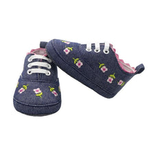 Load image into Gallery viewer, Baby Girl Shoes White Lace Soft Shoe Prewalker Walking Toddler Kids Shoes First Walker