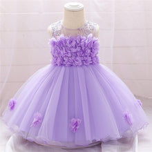 Load image into Gallery viewer, Luxury Elegant Handamde Girls Baby Dresses Lace Tulle Baptism Dresses for Party and Wedding Baby Clothing Dress