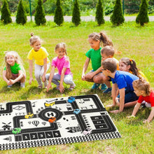 Load image into Gallery viewer, Baby Playing Mat Kids Boys Crawling Carpet Cute Cartoon Traffic Park Map Mat Toys for Children In Modern New City Design