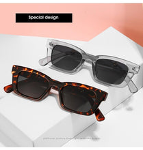 Load image into Gallery viewer, New Women Rectangle Vintage Sunglasses Brand Designer Retro Points Sunglasses Female Lady Eyeglass Cat Eye