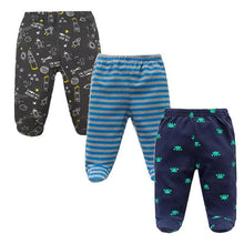 Load image into Gallery viewer, 3PCS Baby Pants 100% Cotton Baby Girls and Boys Clothes Unisex Casual Bottom PP Pants Newborn Baby Clothing For Children
