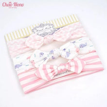 Load image into Gallery viewer, Baby Headband Flower Print Hair Wear for Newborn Baby Girl Headband for Little Girl Headbands Children Bow