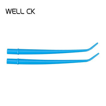 Load image into Gallery viewer, 25pcs Dentistry Suction Tube 1/4" 1/8'' 1/16''  Odontologia Plastic Curved Tips Surgical Aspirator Dental Saliva Ejector Tips