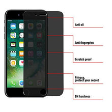 Load image into Gallery viewer, Anti-spy Screen Protector For iPhone 14 13 12 11 XS MAX XR Full Cover Private Glass For iPhone 7 8 PLUS Protective Film Anti Spy Full Coverage Case Friendly Tempered Glass Screen Protector for iPhone