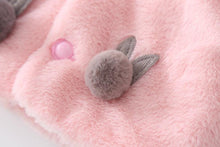Load image into Gallery viewer, Princess Baby Girls Winter Thick Bownot Cloak Coat Flower for Childre With Flowers