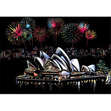 Load image into Gallery viewer, Kids Scratch Paintings Magic Seascape Art Drawings Paper Table Kids Educational Toys Child Birthday Gifts For Boys or Girls