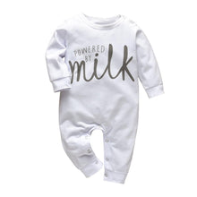 Load image into Gallery viewer, Newborn Baby Rompers Pajama Cotton Cute Letter I Love Daddy and Mummy Long Sleeve rompers Clothes For Baby Kids