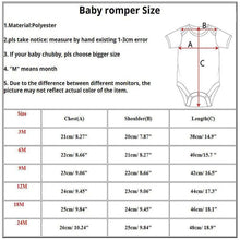 Load image into Gallery viewer, Luxury Modern Printed Unique Newborn Baby Bodysuit Summer Jumpsuit and Romper for Boys and Girls Jumpsuit with Short Sleeve Clothes Infant Outfits For Kids