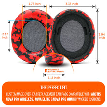 Load image into Gallery viewer, Arctis Nova Pro Wireless, Nova Elite & Nova Pro Omni Earpads - WC PadZ Nova Pro Wireless
