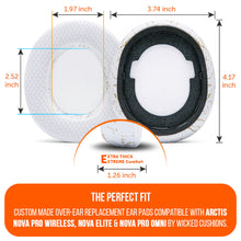 Load image into Gallery viewer, Arctis Nova Pro Wireless, Nova Elite & Nova Pro Omni Earpads - WC FreeZe Cooling Gel