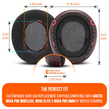 Load image into Gallery viewer, Arctis Nova Pro Wireless, Nova Elite & Nova Pro Omni Earpads - WC FreeZe Cooling Gel