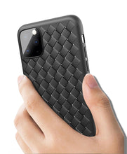 Load image into Gallery viewer, Leather Breathable Mesh Phone Case Suitable For iPhone 14 13 11 Pro Max 12 Mini Xs 6S 7 8 Plus X XR Silicone Soft Thin Protective Exquisite Textures Case For Iphone Comfortable Grip Elegant Case For Smartphone