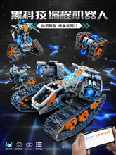 Load image into Gallery viewer, Intelligent Programming Robot Black Technology Building Blocks Children's Puzzle 10 Assembled Toys 8-12 Years Old Boy Birthday Gift