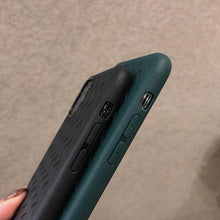 Load image into Gallery viewer, Leather Breathable Mesh Phone Case Suitable For iPhone 14 13 11 Pro Max 12 Mini Xs 6S 7 8 Plus X XR Silicone Soft Thin Protective Exquisite Textures Case For Iphone Comfortable Grip Elegant Case For Smartphone