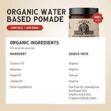 Load image into Gallery viewer, Organic Water Based Pomade