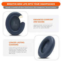 Load image into Gallery viewer, Bose QuietComfort Ultra Gen 1 & Gen 2 Earpads - WC PadZ QC Ultra