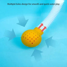 Load image into Gallery viewer, Cloud Weather Bath Toy for Kids – Educational Water Spray Toy with Rotating Nozzle & Suction Cup