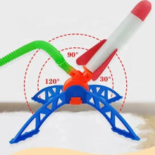 Load image into Gallery viewer, Kids Outdoor Rocket Launcher – Air-Powered Foot Pump Soaring Toy