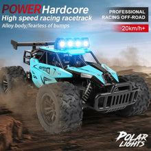 Load image into Gallery viewer, 1:16 RC Drift Racing Car - High-Speed Off-Road Alloy Truck with LED Lights, 20KM/H, 2.4G Radio Control for Kids & Adults